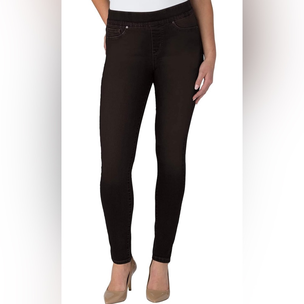 Signature Levi Strauss & Co Gold Totally Shaping Pull-On Skinny Jeans Plus 16S